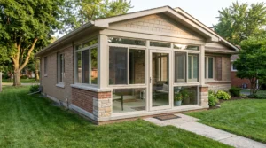 enclosed porch